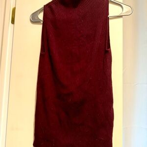 Vince Camuto red tank and warm top